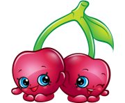 Cheeky cherries art official shopkins clipart free image