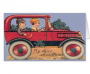 greetings valentine s day 14754 couple in antique car car pictures bWy4cL clipart