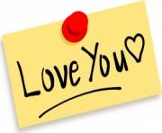 love clipart thumbtack note love you clip art 23272