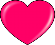 heart png clipart pink