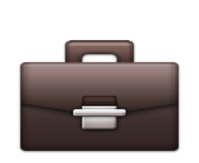 ios emoji briefcase