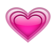 ios emoji growing heart