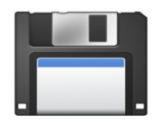 ios emoji floppy disk