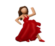 ios emoji dancer