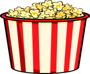 Popcorn kernel clipart free clipart images