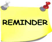 Reminder 2 clipart free clip art images image clipartcow