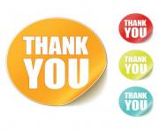 thank you clip art round stickers free vector in encapsulated l6sXp3 clipart
