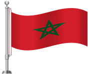 Morocco Flag PNG Clip Art