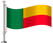 Benin Flag PNG Clip Art