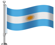 Argentina Flag PNG Clip Art