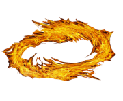 spiral of fire png transparent