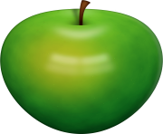 65 green apple png image