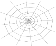 Halloween spider web clip art clipart cliparts for you clipartcow