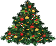 magic christmas fir tree png image