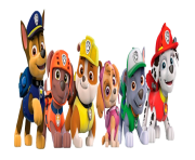 paw patrol all character png kids 1