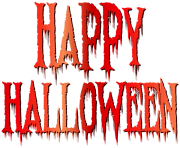 happy halloween text png 4