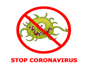 stop covid 19 logo Png 16