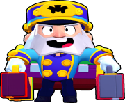 Dynamike Skin Bellhop Mike Brawl stars png