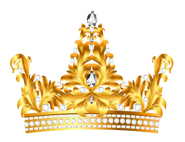 Gold And Diamonds Crown Png Clipart Girls