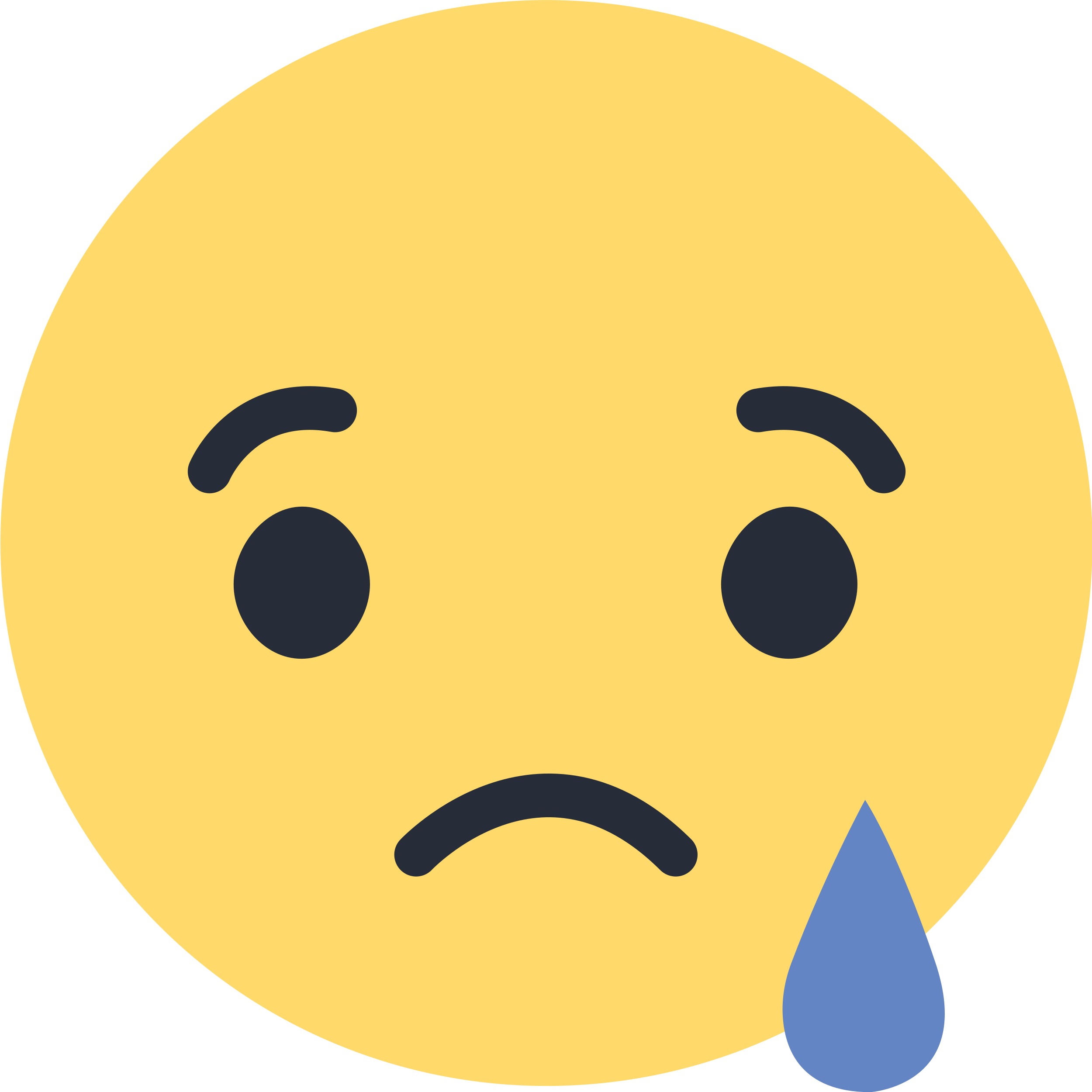 1499793247facebook sad emoji like png