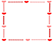 heart and candy border by cuteeverything border for valentine s day xPXwPZ clipart