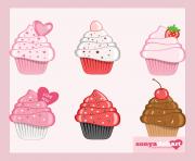 clip art valentine s day cupcakes by sonyadehart d4wc5to jpg CpIAms clipart