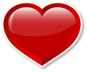 Heart_Valentines red colour png