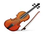 ios emoji violin