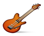 ios emoji guitar