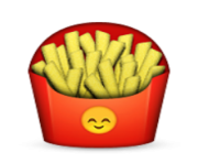 ios emoji french fries