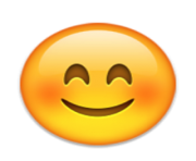 ios emoji smiling face with smiling eyes