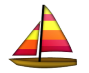 ios emoji sailboat