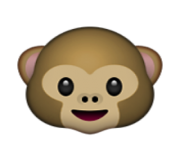 ios emoji monkey face