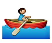 ios emoji rowboat