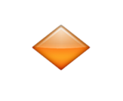 ios emoji small orange diamond