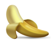 ios emoji banana
