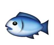ios emoji fish