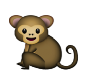 ios emoji monkey
