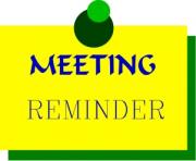 General meeting reminder clipart free clip art images image 5