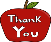 thank you apple image thank you apple clip art fWGWR2 clipart
