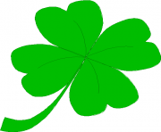 good luck green irish leaf luck saint patrick s day shamrock JzQuSa clipart