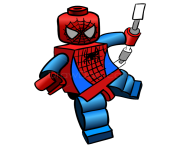 lego spiderman clipart image