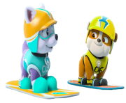 everest and rubble paw patrol clipart png