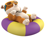 rubble take it easy paw patrol clipart png