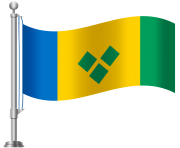 St Vincent and The Grenadines Flag PNG Clip Art