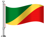 Republic Of The Congo Flag PNG Clip Art