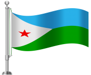 Djibouti Flag PNG Clip Art