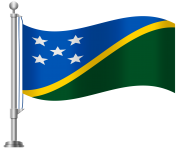 Solomon Islands Flag PNG Clip Art