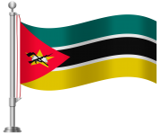 Mozambique Flag PNG Clip Art