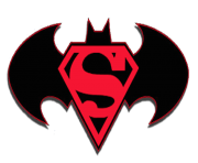 dc comics batman red logo